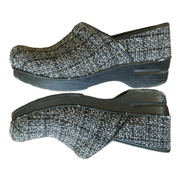 Dansko Vegan Tweed Pro Clogs Size 39 - Picture 10 of 11